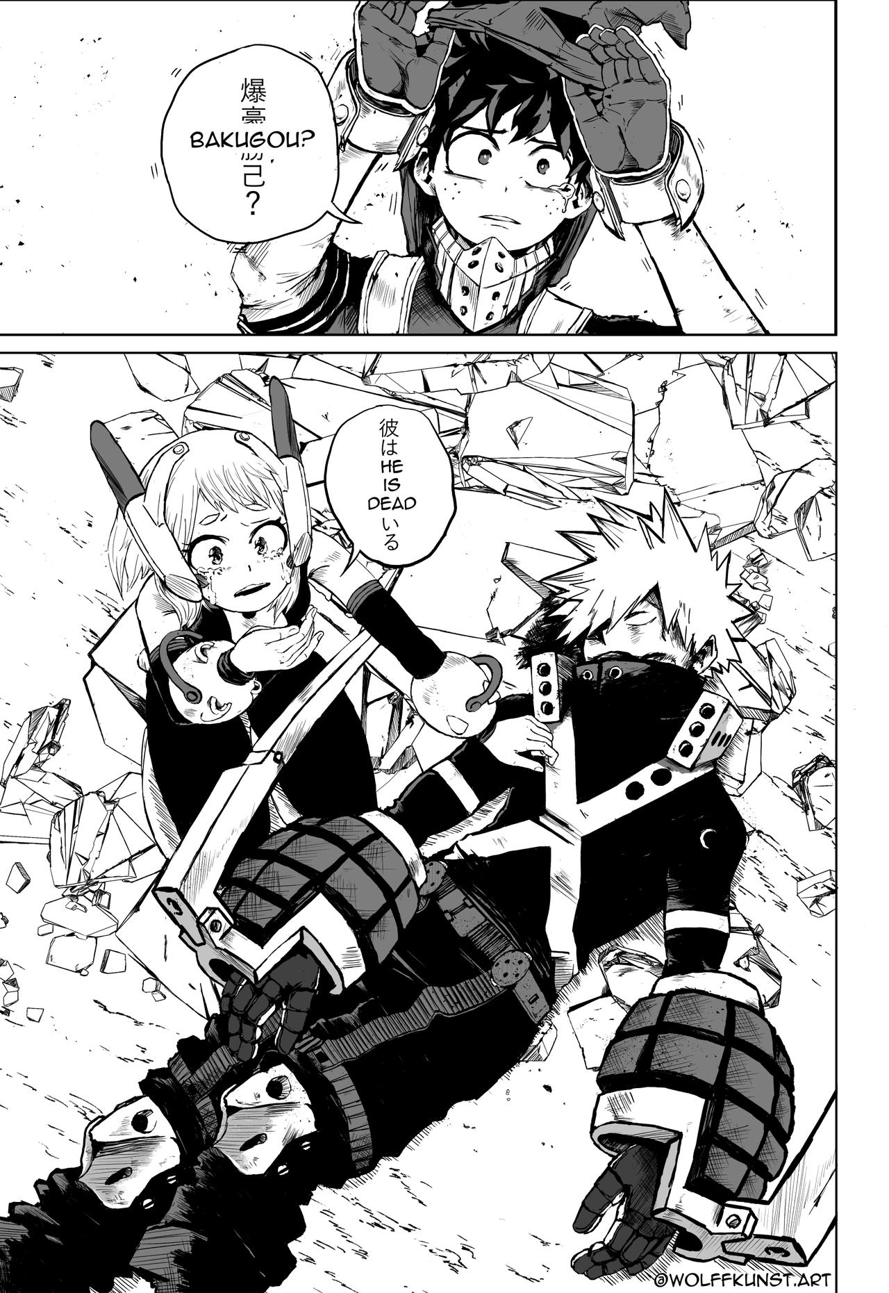 Bakugou's Death My Hero Academia by Wolffkunst on DeviantArt