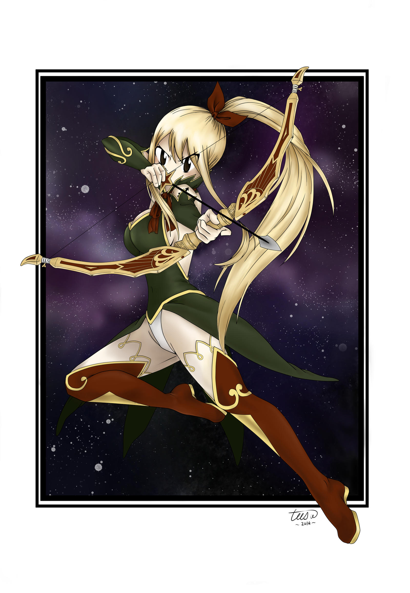 fairy tail sagittarius star dress Star Dress: Capricorn Form
