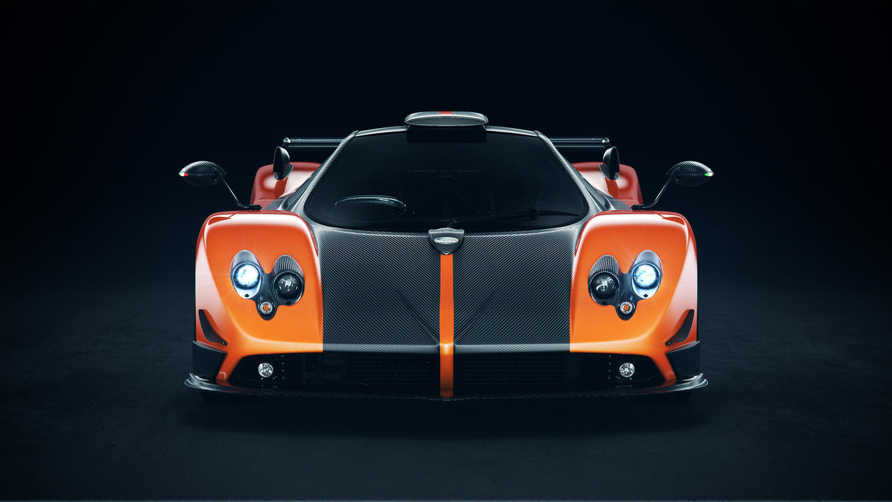 Pagani Zonda Cinque Orange