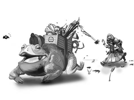 Merchant Frog RussPotato - Student, Digital Artist | DeviantArt