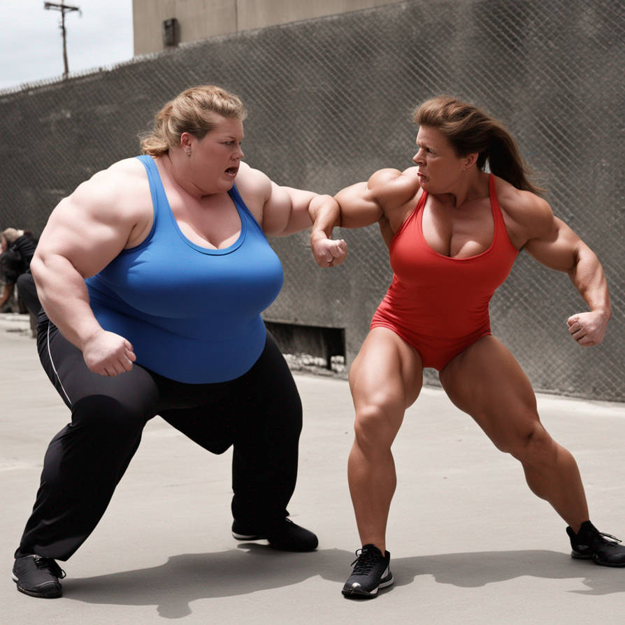 Fat Women Bodybuilder Fight With Men By Tschuggumuri On DeviantArt fat-women-bodybuilder-fight-with-men-by-tschuggumuri-on-deviantart