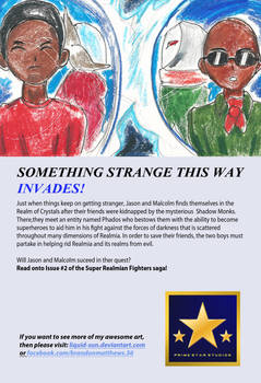 Super Realmian Fighters - Issue #2 Back Cover