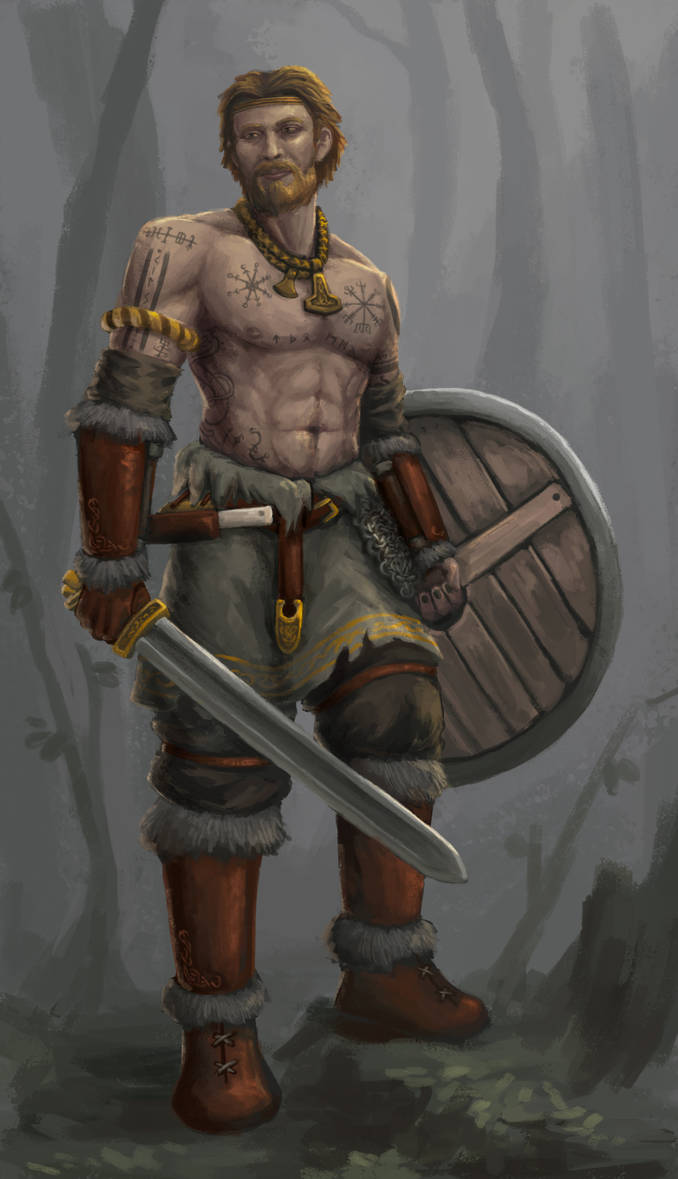 Secret of the Runes - Haakon by ReubenYeoArt on DeviantArt