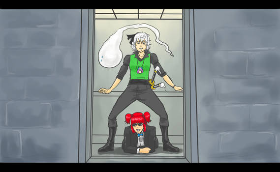 Touhou Gangnam Style: Komachi and Youmu