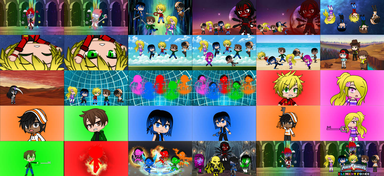 Power Rangers Element Force - Opening by alditoquerido on DeviantArt