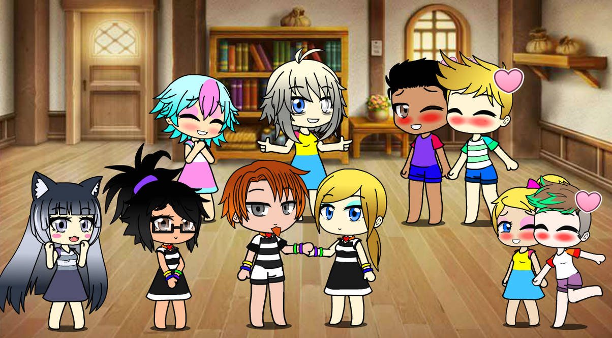 Power Rangers Family Force in Pride Outfits by alditoquerido on DeviantArt