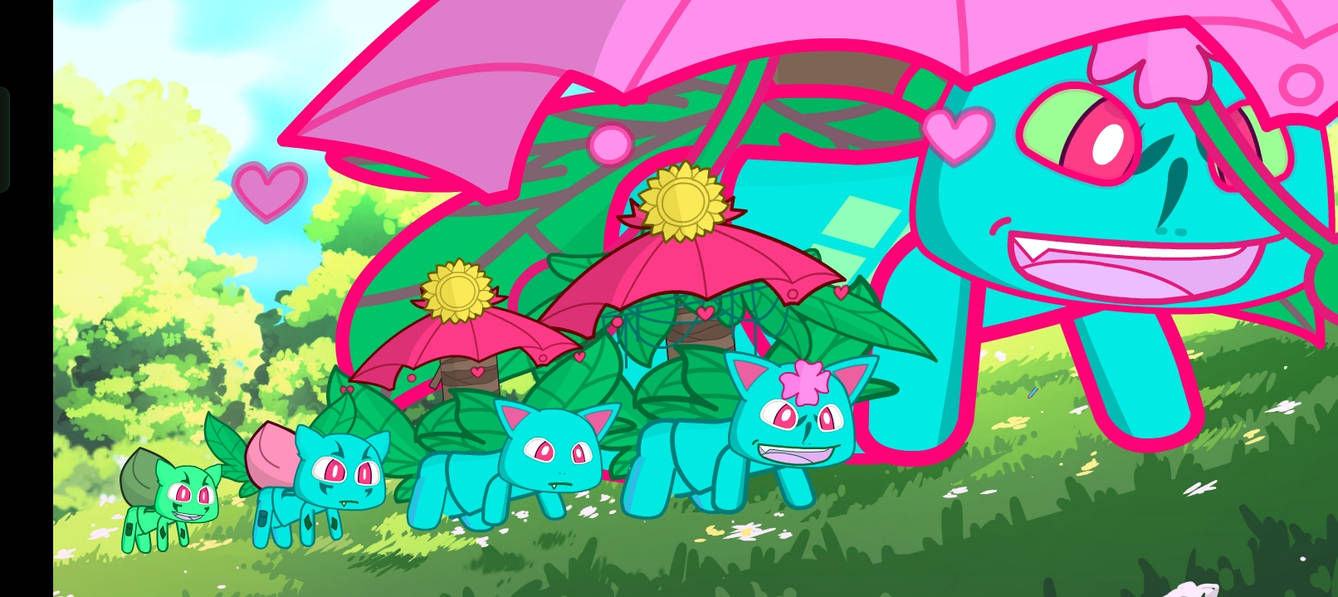 Bulbasaur Digimon Bulbasaur and its Evolution Line-up by alditoquerido on DeviantArt