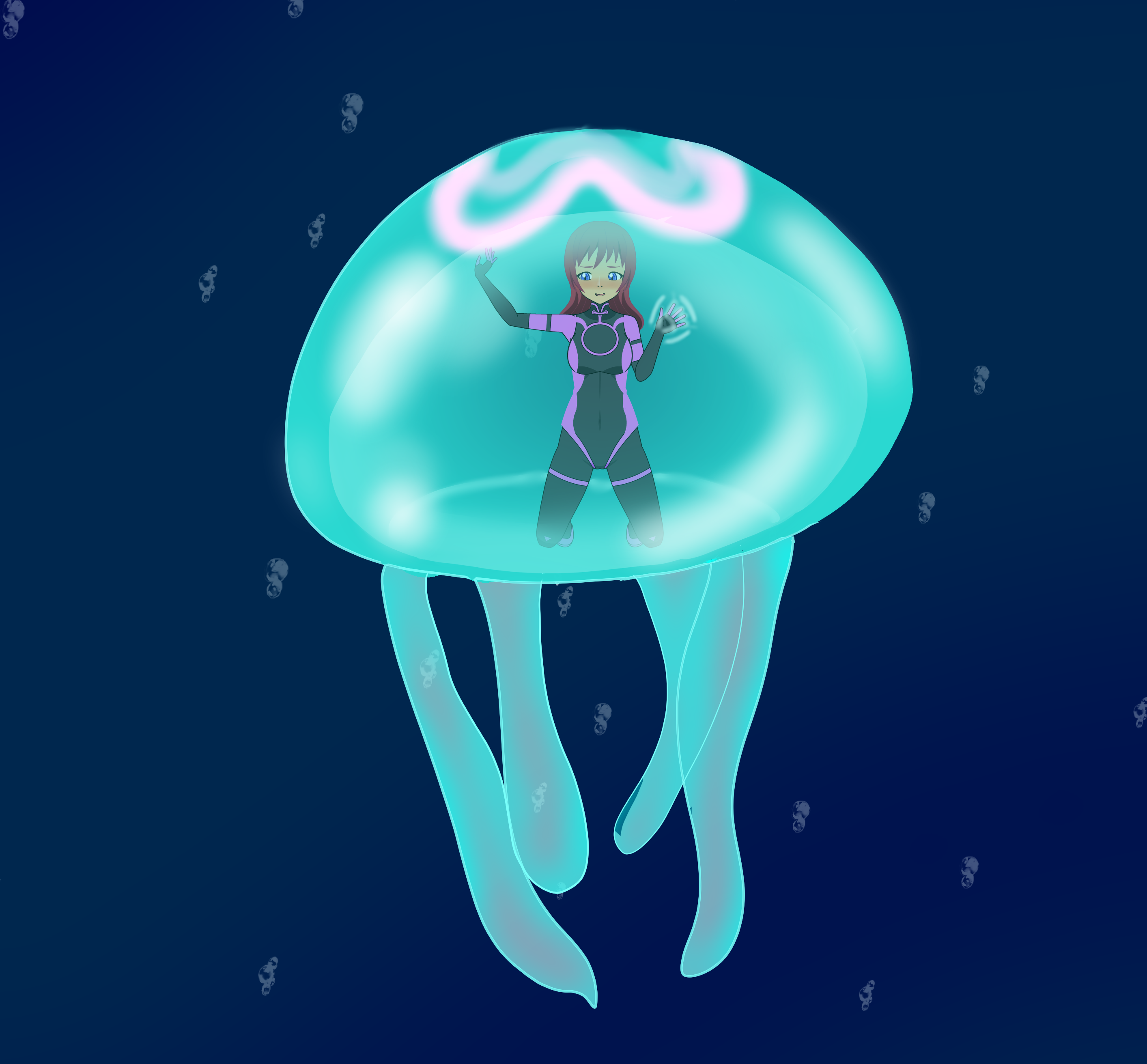 Deep Trouble Deviantart Deep Sea Trouble by GoldLinaric on DeviantArt