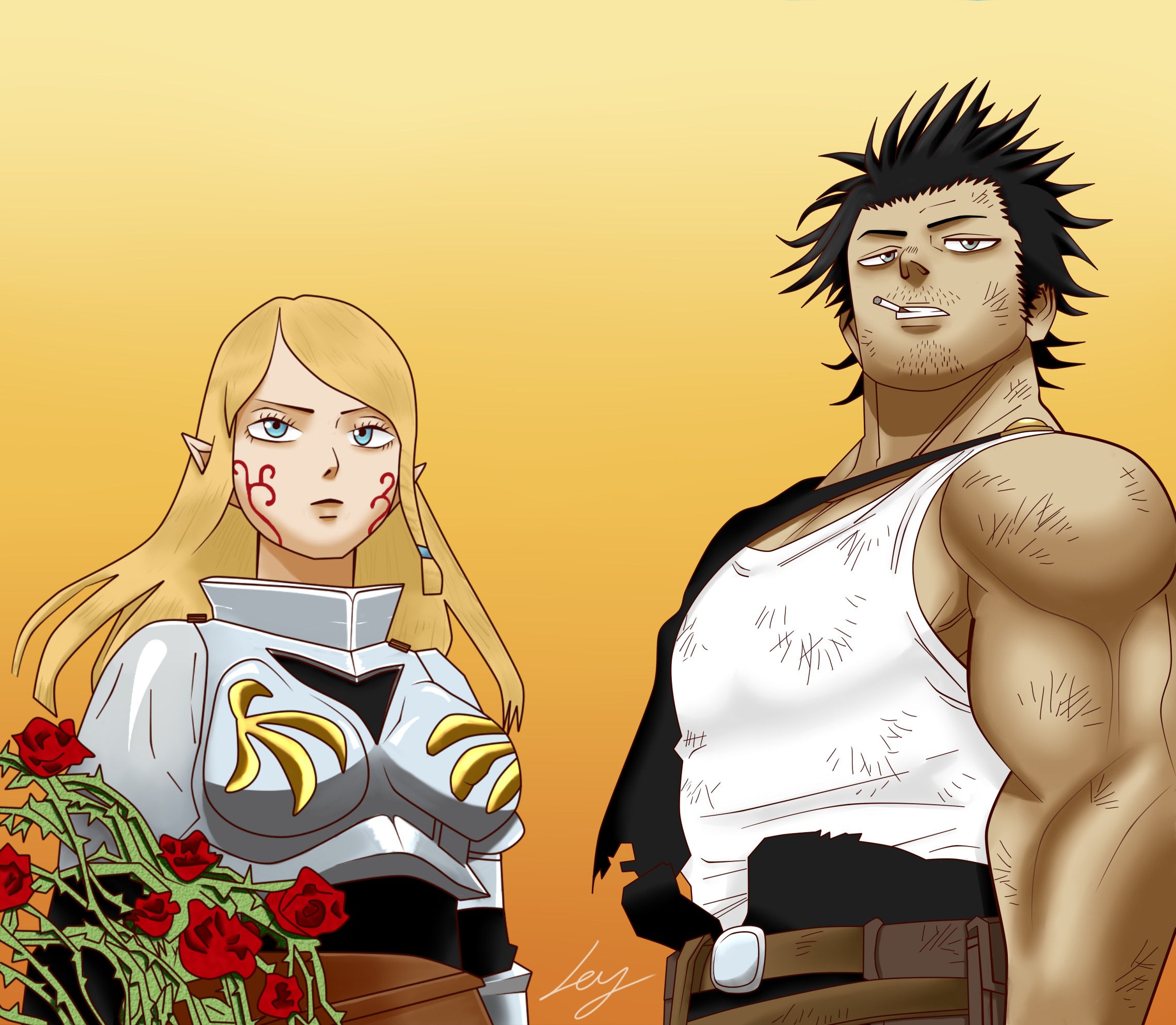 Yami y Charlotte by Semyonpetrov on DeviantArt