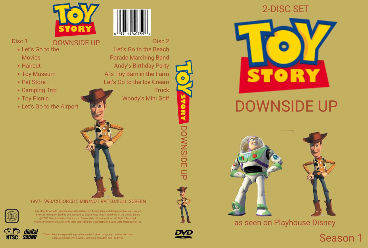 Toy Story Downside Up Season 1 Dvd Cover By Ariedl On Deviantart Toy Story Downside Up Season 1 Dvd Cover By Ariedl On Deviantart