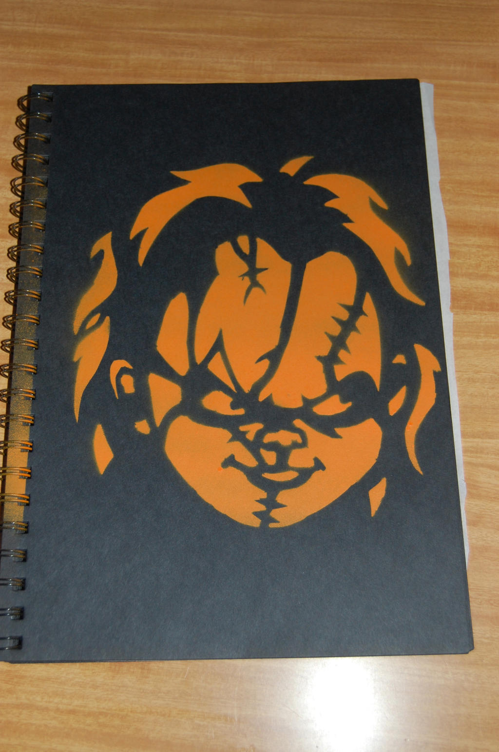 chucky stencil by fleeam on DeviantArt