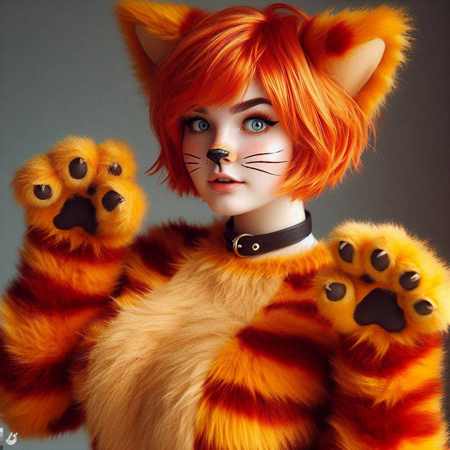 Yet Another Cute Ginger Orange Tabby Catgirl by MysticNitekatt on ... Yet Another Cute Ginger Orange Tabby Catgirl by MysticNitekatt on ...