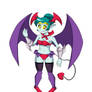 Shantae Succubus Form Line and Color