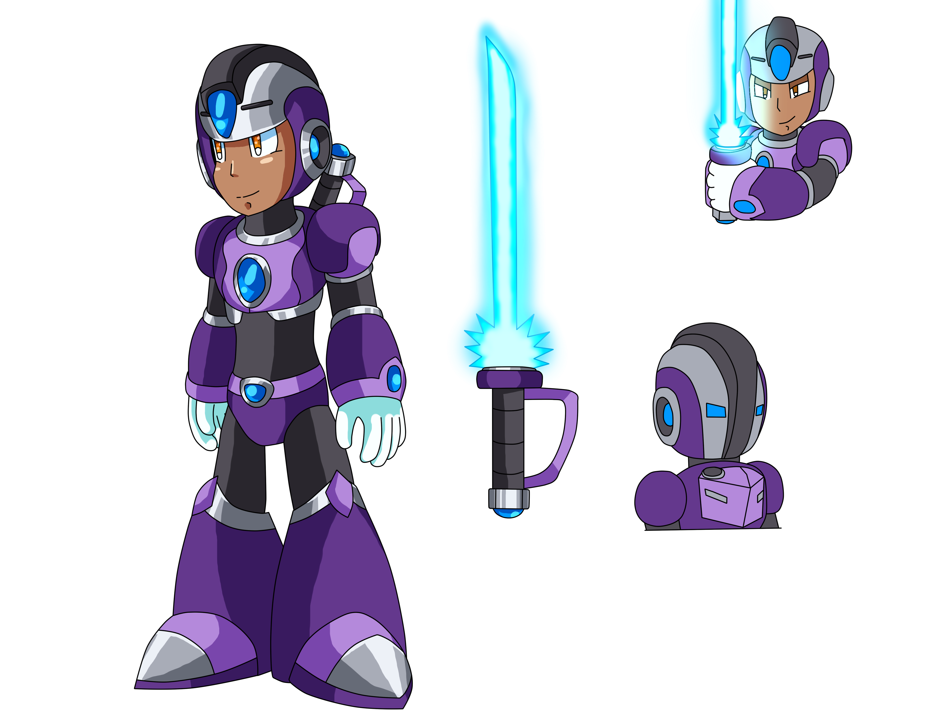 Megaman X Reploid OC (Commission) by InactiveHorse97 on DeviantArt