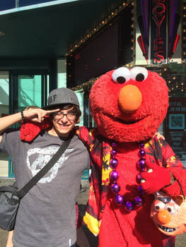 Sesame Street on Freemont Street!!