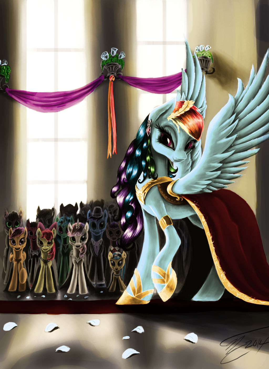 Lady of the Rainbow by Althyra-Nex