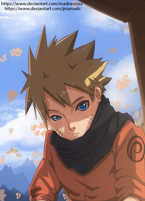 Naruto Uzumaki pts - Lineart colored by DennisStelly on DeviantArt