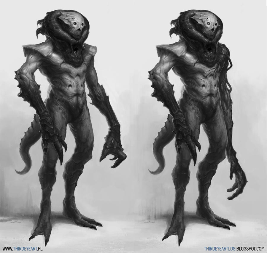 Alien by thirdeyepl on DeviantArt