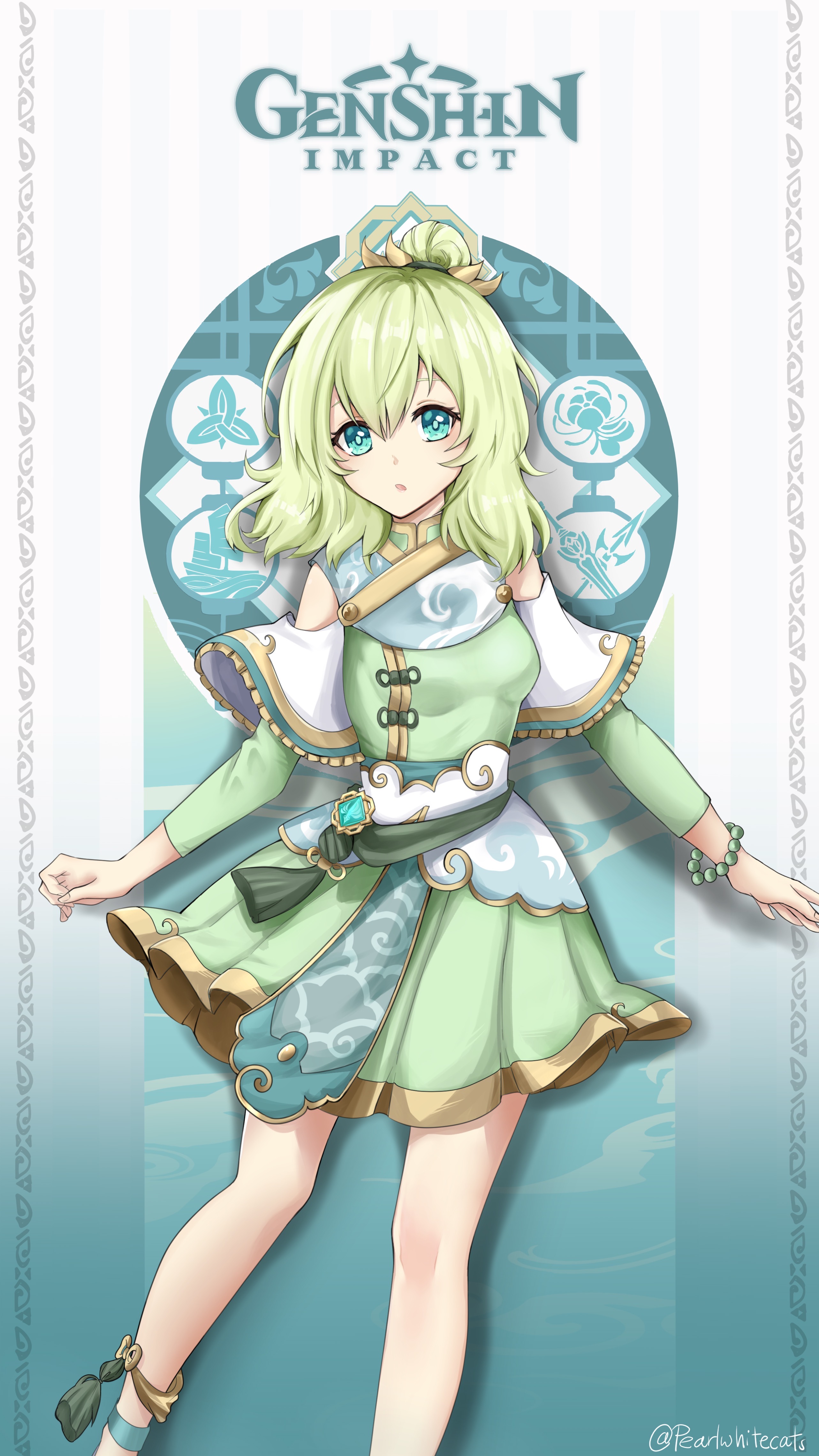 Genshin impact oc! by Pearlwhitecats on DeviantArt