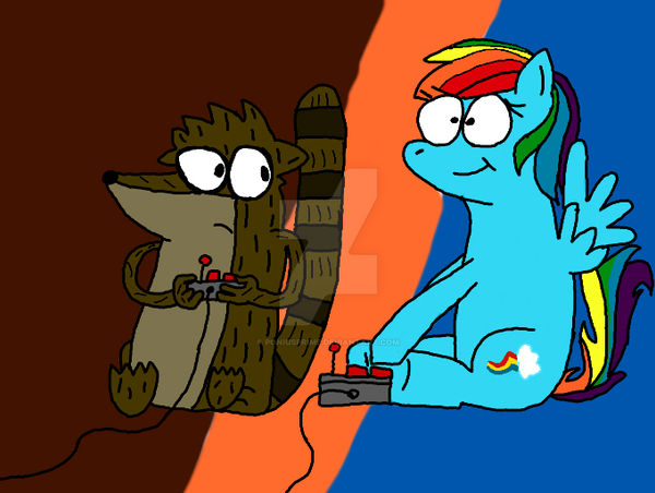Regular Show Mlp Deviantart The Regular Pony Show by Poniusprime on DeviantArt
