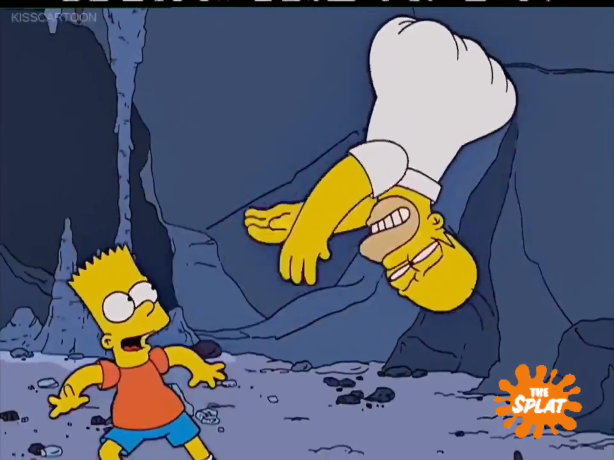 The Simpsons on The Splat March 6th 2016 RARE by