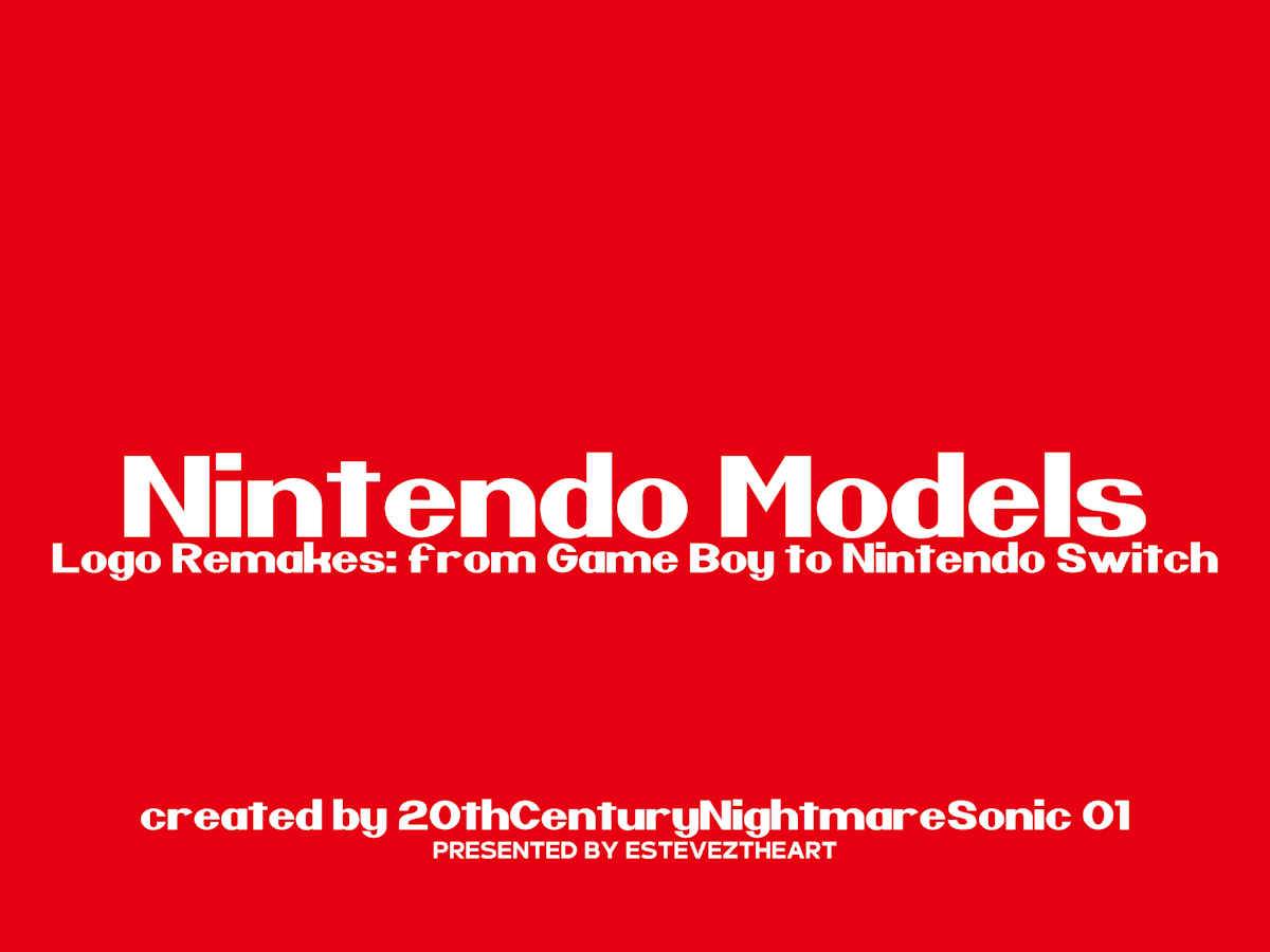 Nintendo Game Boy To Switch Logo Remakes By TheEstevezCompany On nintendo-game-boy-to-switch-logo-remakes-by-theestevezcompany-on