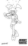 Elastic Robo Stretchy Jenny XJ9 Wakeman by LoudCasaFanRico on DeviantArt