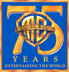 Marchor Bros. logo (75 Years, 1998 - 1st Version)