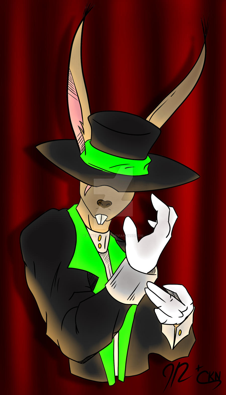 Jack Rabbit Magician by cknelsonart on DeviantArt