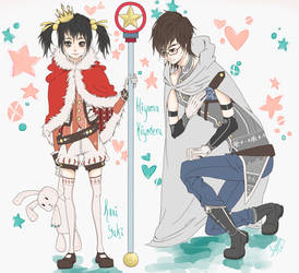 Kaai Yuki and Hiyama Kiyoteru by animeforthesoul