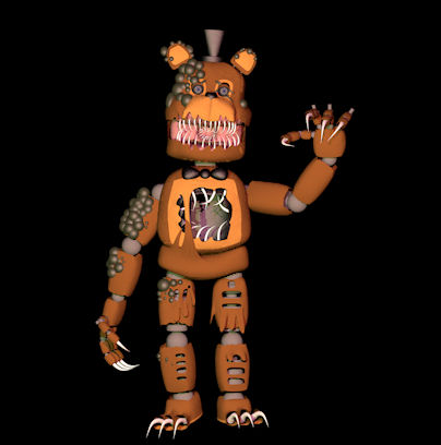 Contorted Freddy (FNAF C4D) Twisted Freddy by C4DBoi2345 on DeviantArt