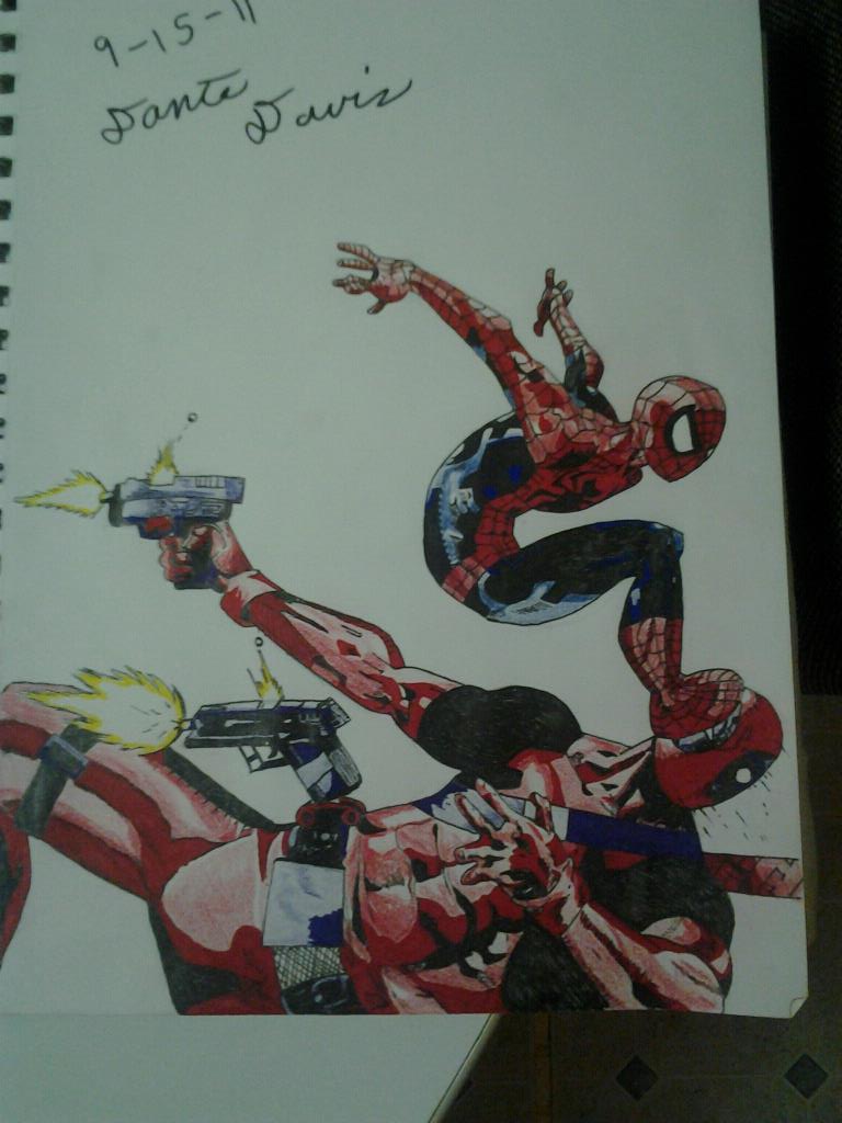 Spiderman vs Deadpool