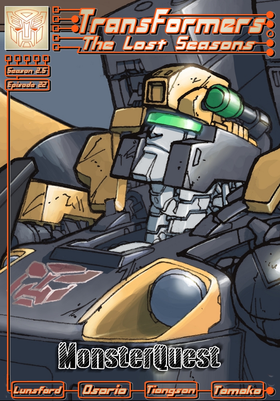 MonsterQuest Cover by TF-The-Lost-Seasons on DeviantArt