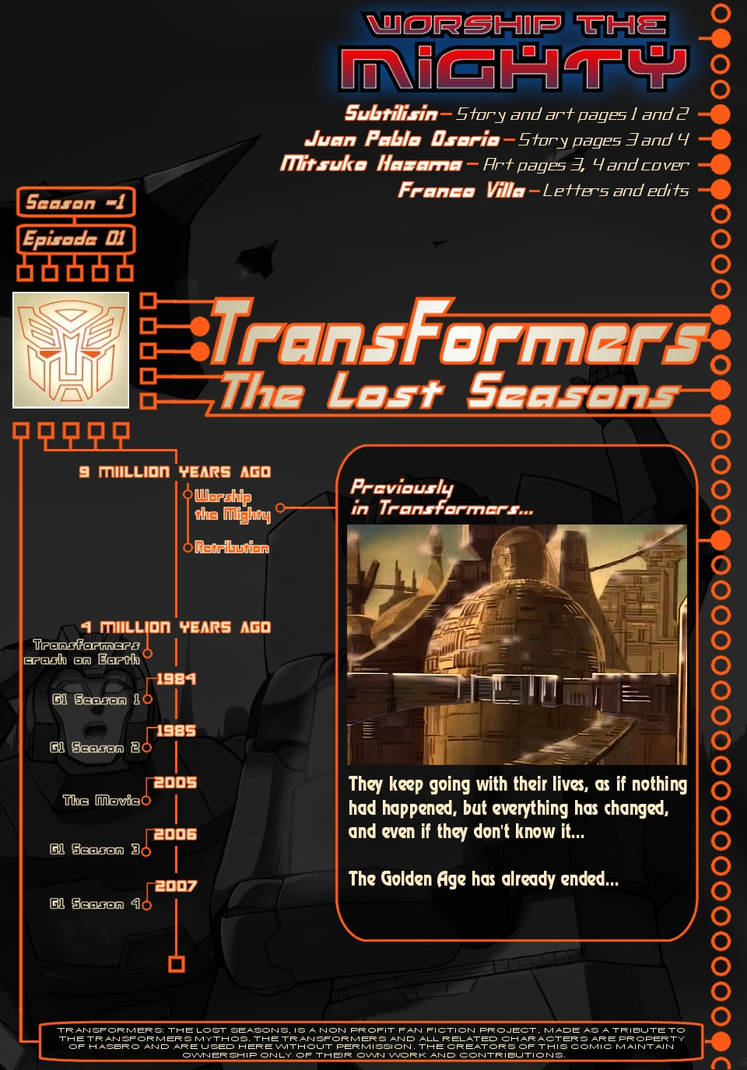 Worship the Mighty intro page by TF-The-Lost-Seasons