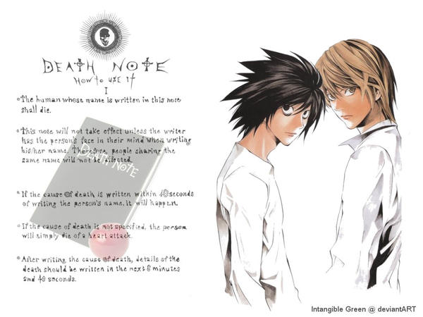 Death Note Wallpaper by IntangiblexGreen on DeviantArt