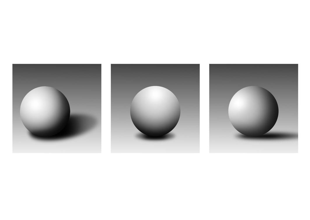 Sphere lighting and shadow placement by BUDDYGOCOOL on DeviantArt