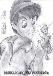 Peter Pan and TinkerBell
