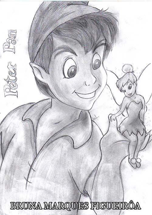 Peter Pan and TinkerBell