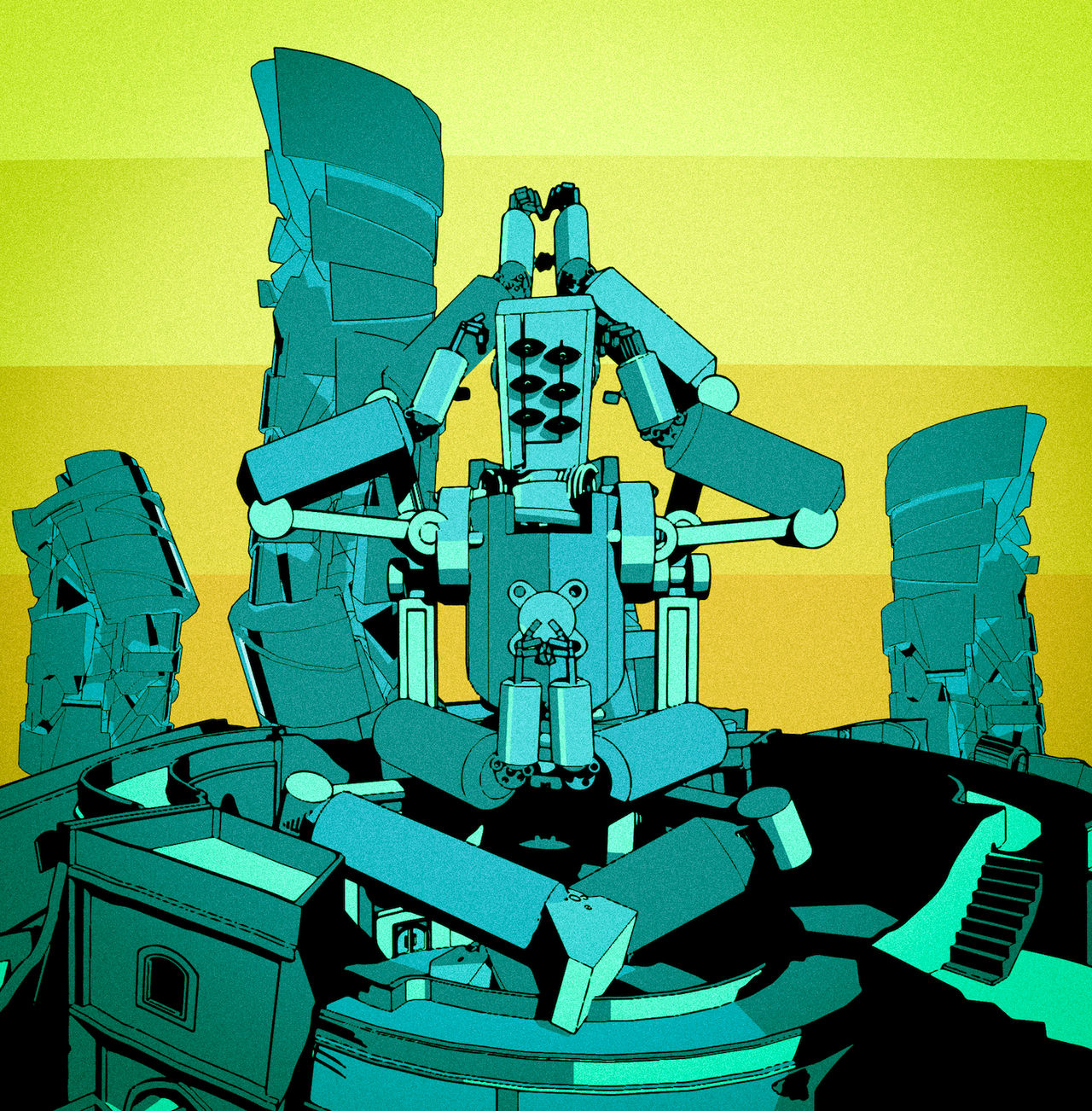 ancient god of data by inkedcoyote on DeviantArt