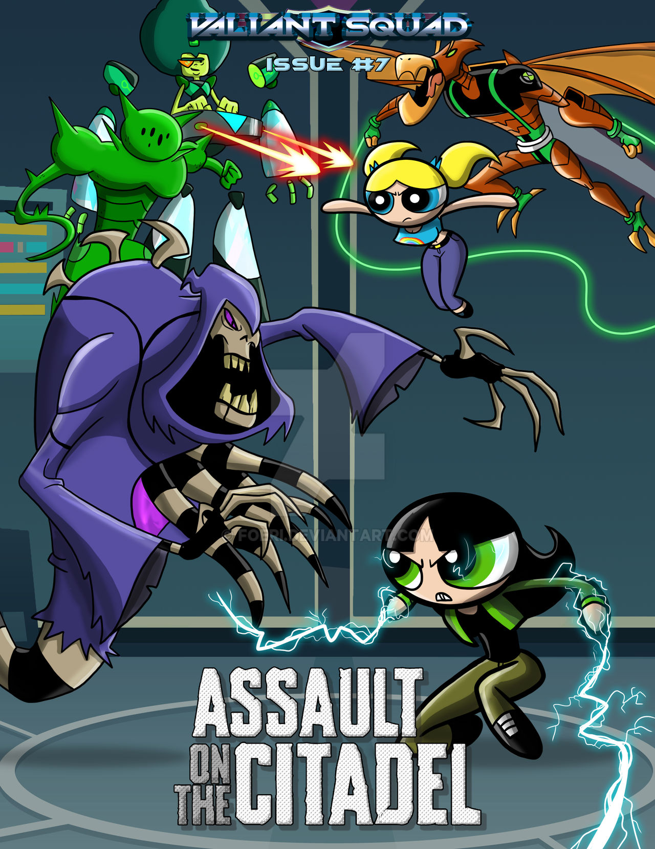 Acf Vol2 VS: vol2 issue 7: Assault on the Citadel by foeri on DeviantArt