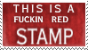 13 Stamp - REDSTAMP by amegiona