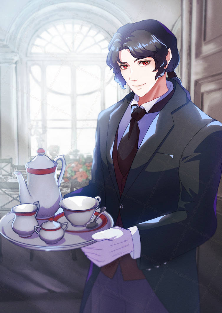 Apprentice butler by bluetteceleste on DeviantArt
