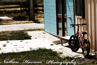 Bike and shack