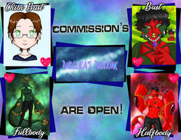 New Commission Sheet (Open!)