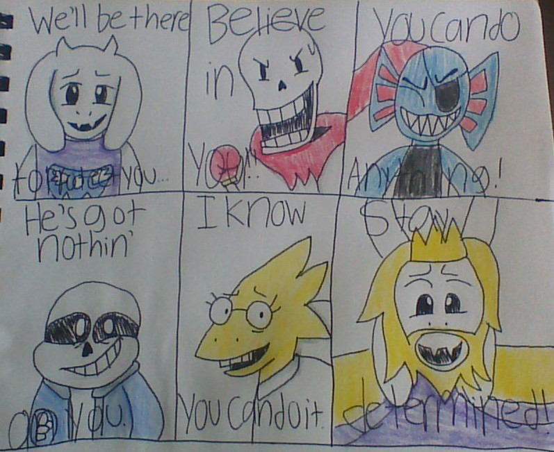 Undertale Motivational Poster