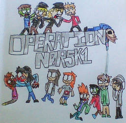 Operation N0R5K1 Comic Cover