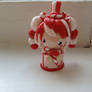 Polymer Clay Candy Cane Chibi