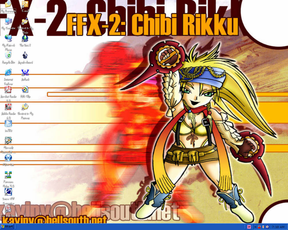 Ricky Rtc Chibi Chibi Rikku by robinhood47 on DeviantArt