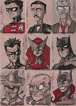 Batman Sketch Cards 01