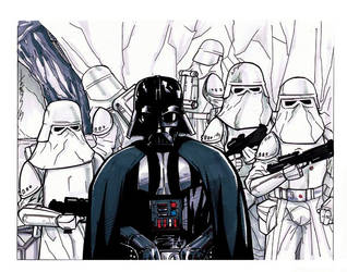 Vader on Hoth
